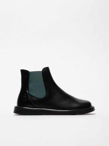 Botas Chelsea em Pele