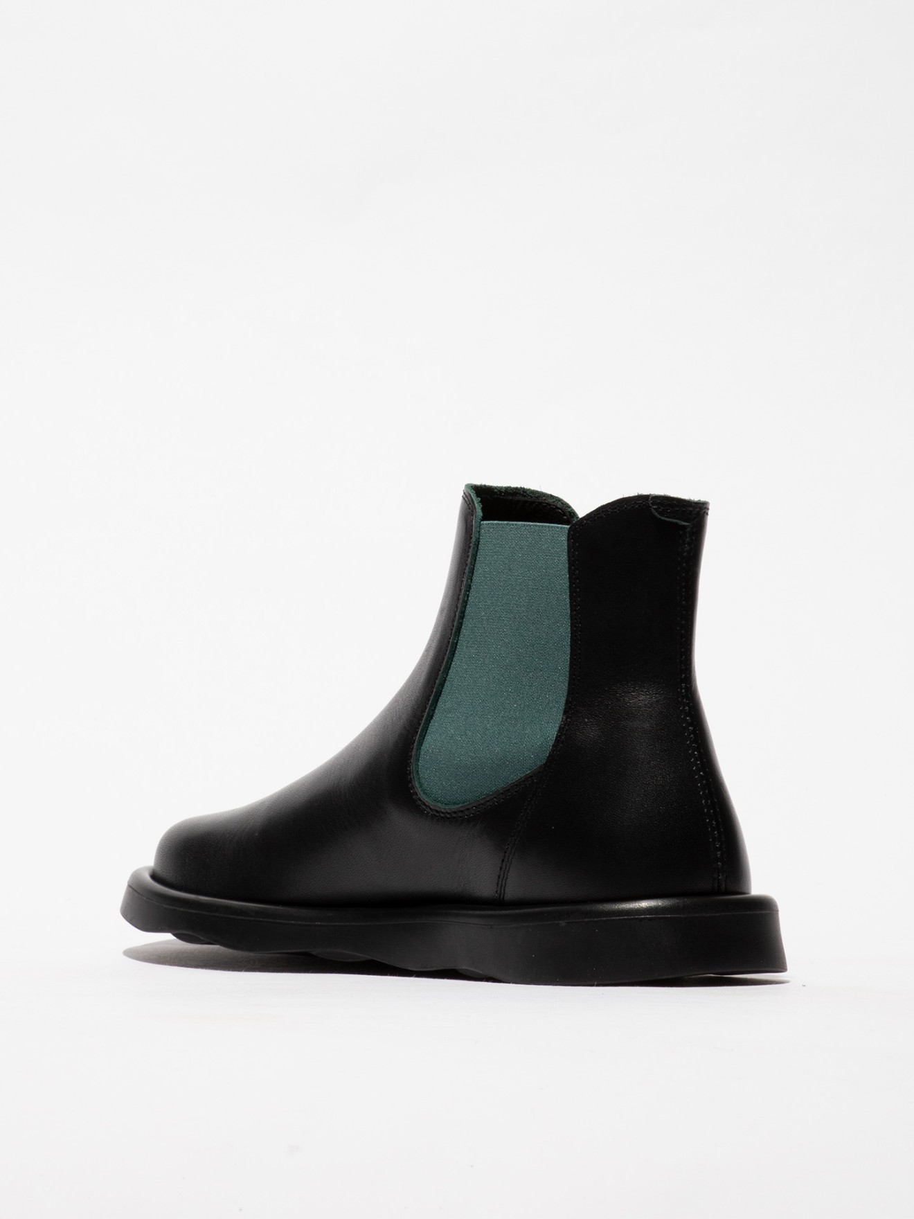 Botas Chelsea em Pele