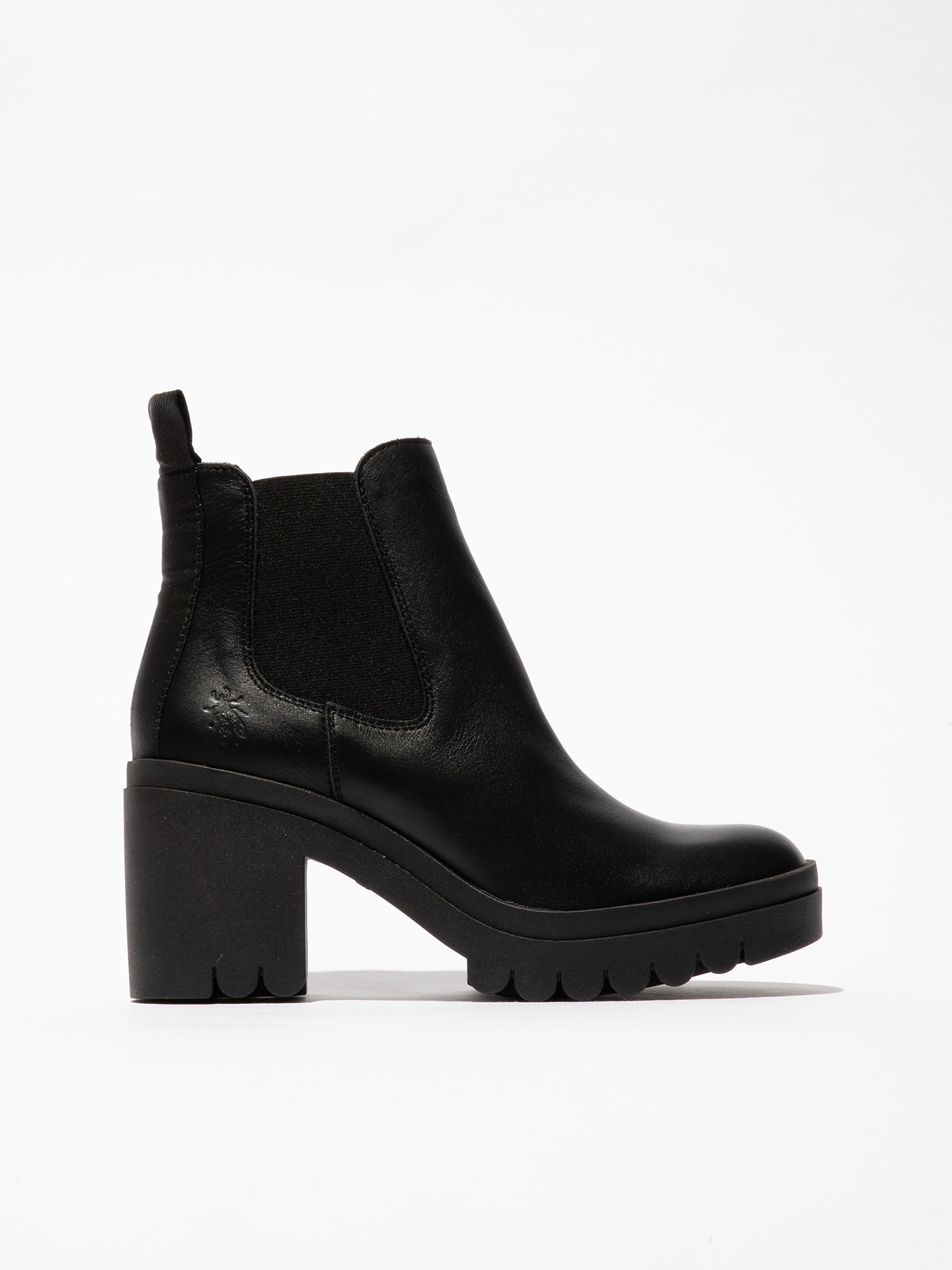 Botas de Couro com Salto