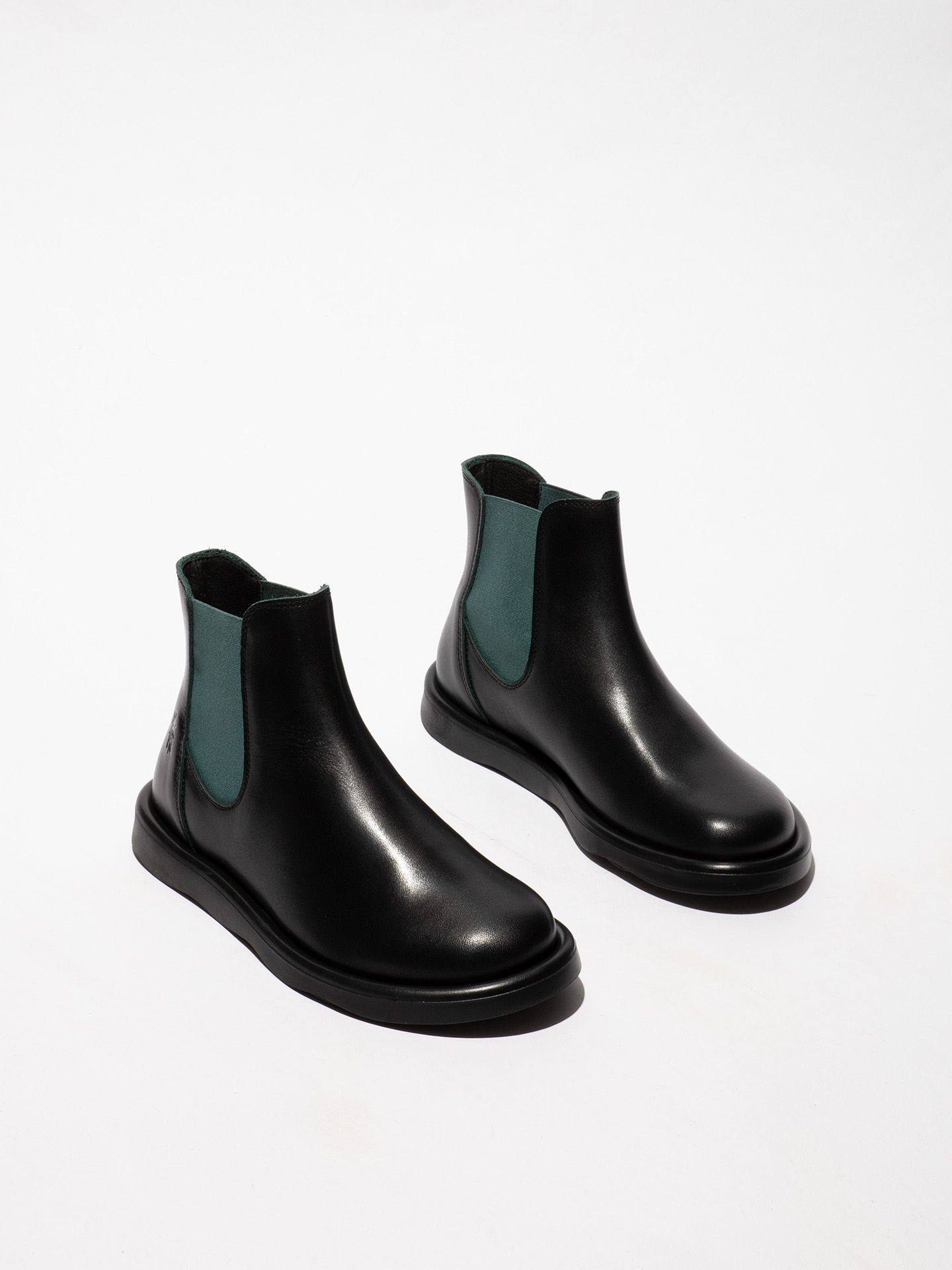 Botas Chelsea em Pele