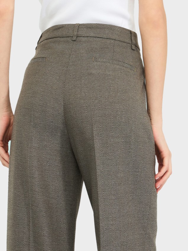 Calças Straight Leg