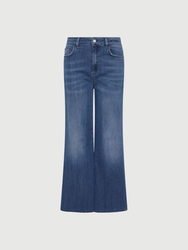 Calças de Ganga Wide Leg