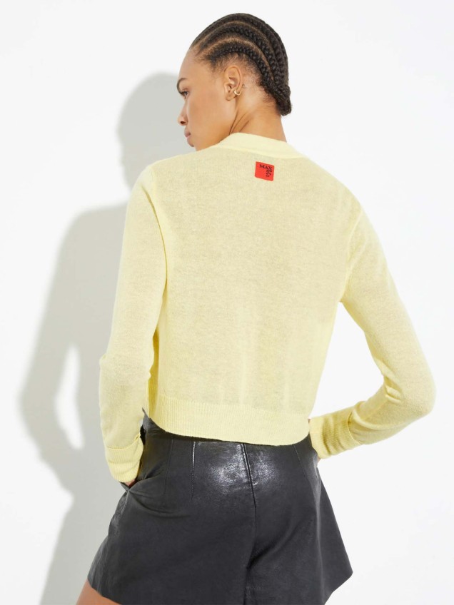 Casaco de Malha Cropped James