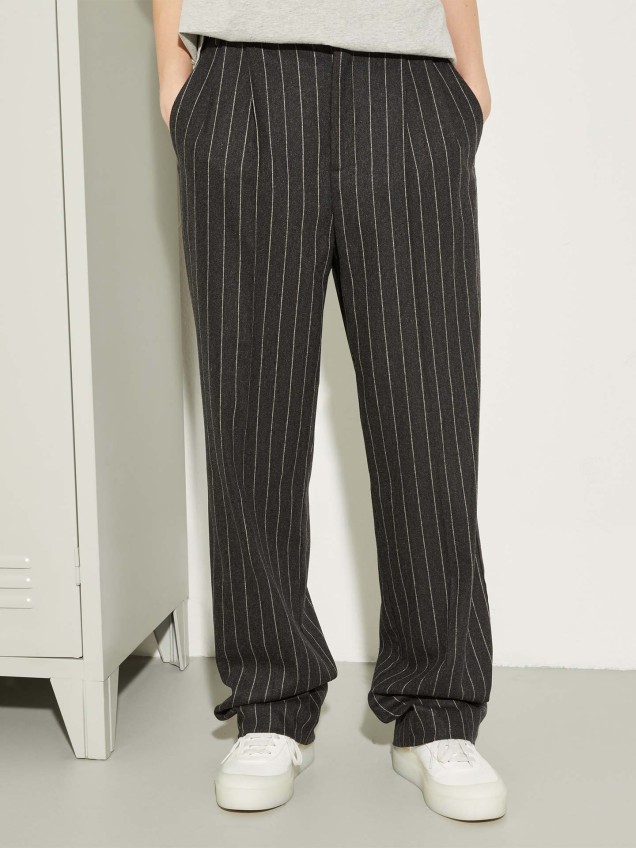 Calças às Riscas Ontherock