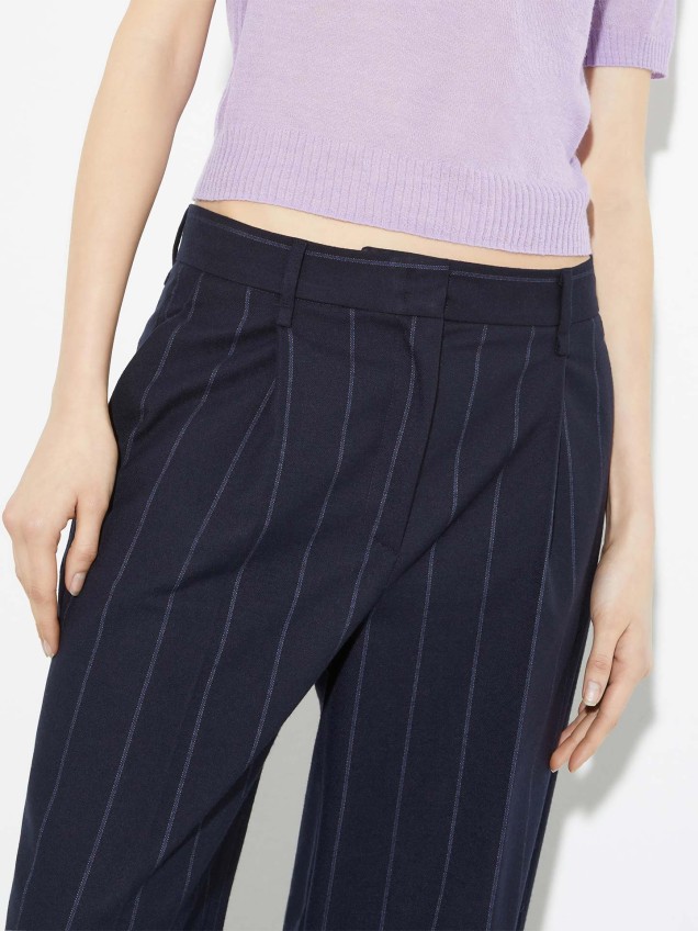 Calças Wide Leg Sacca