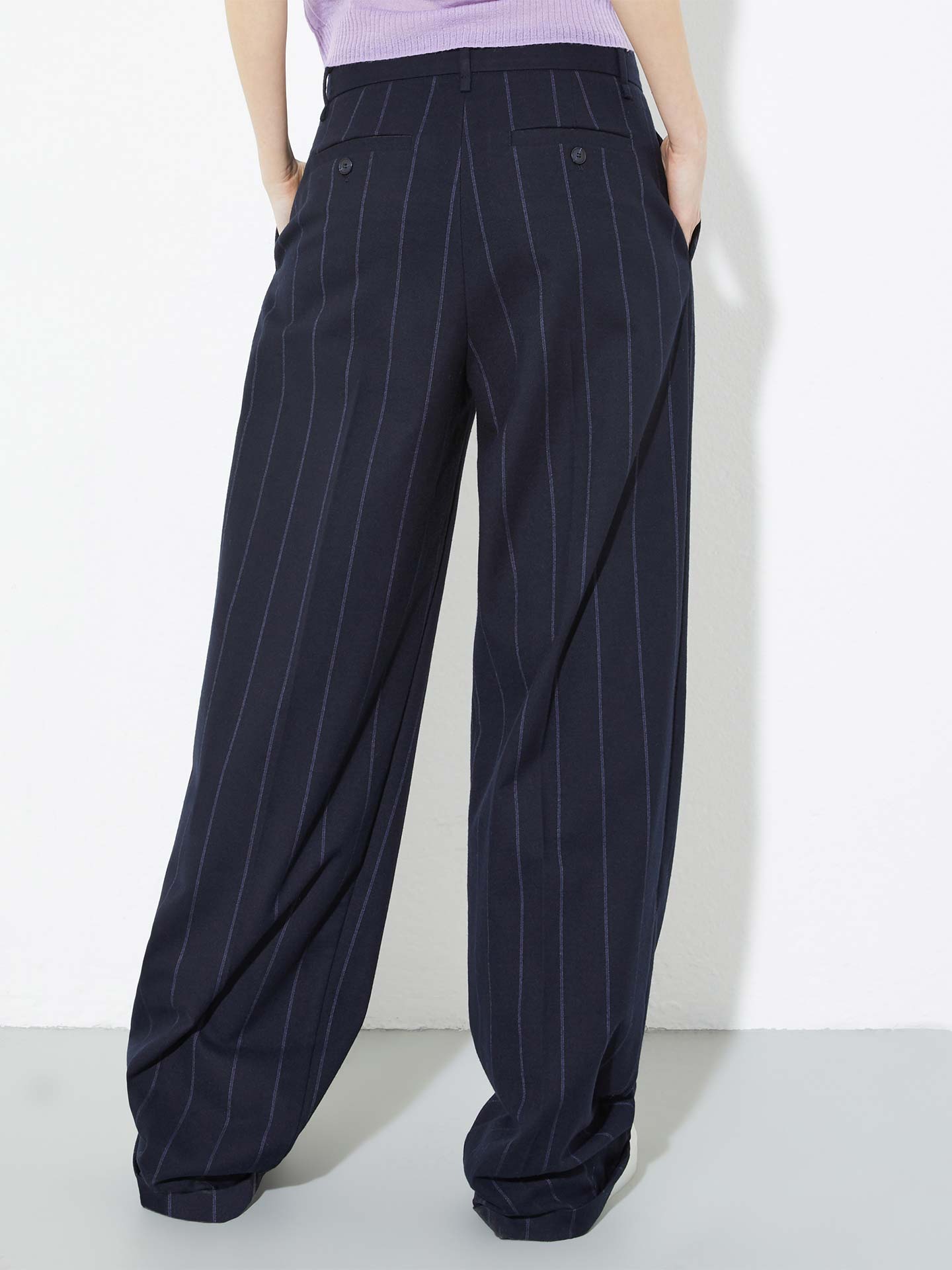 Calças Wide Leg Sacca