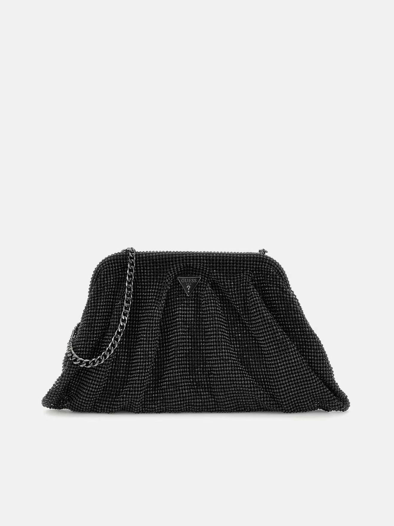 Clutch Zalina em Malha Strass