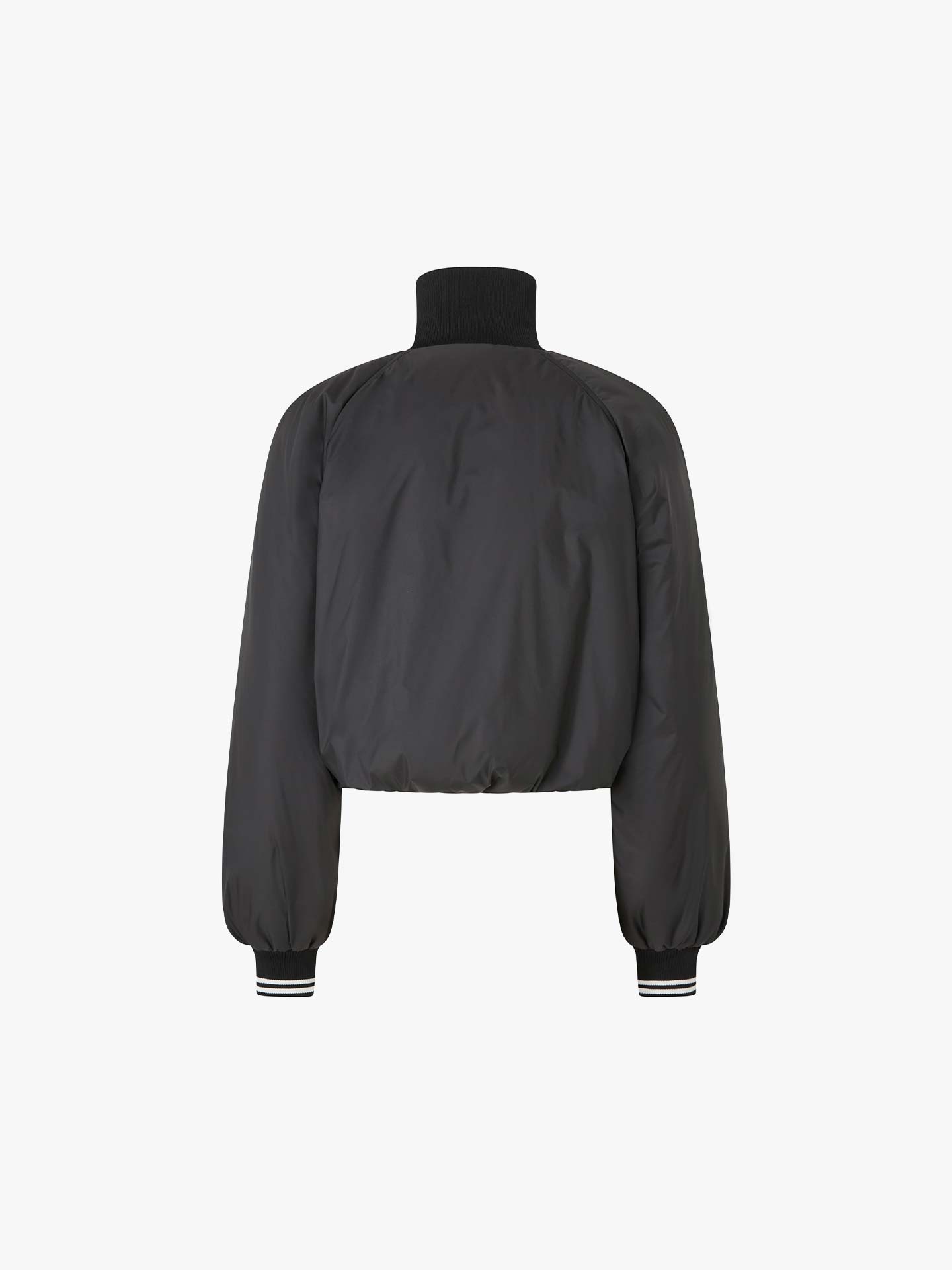 Blusão Acolchoado com Gola Alta