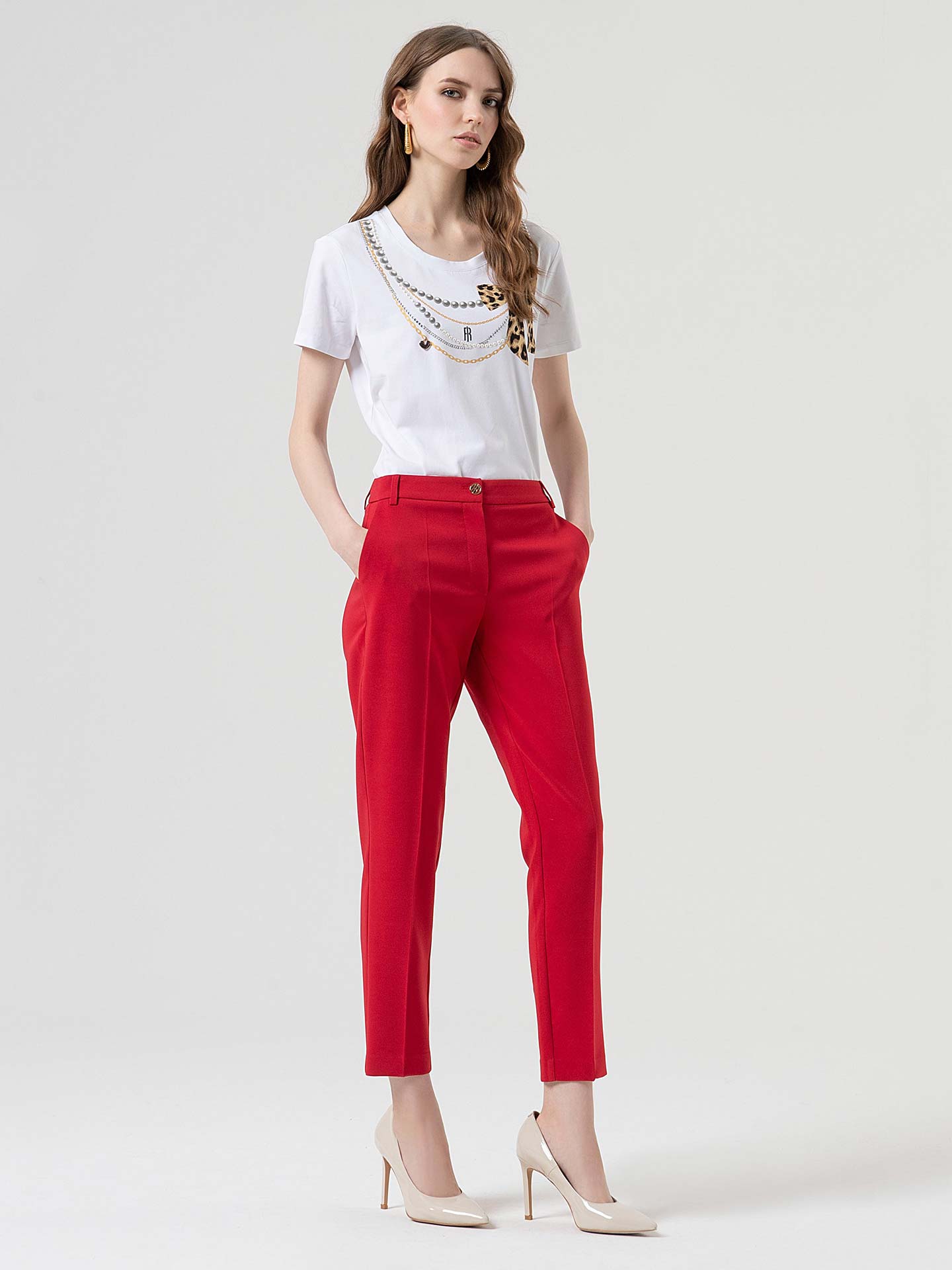 T-shirt com Estampado