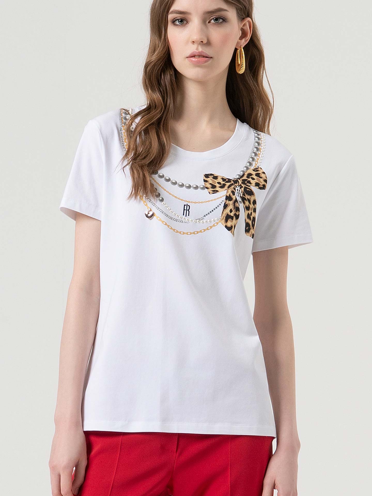 T-shirt com Estampado