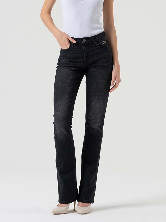 Calas de Ganga Bootcut Efeito Push-up