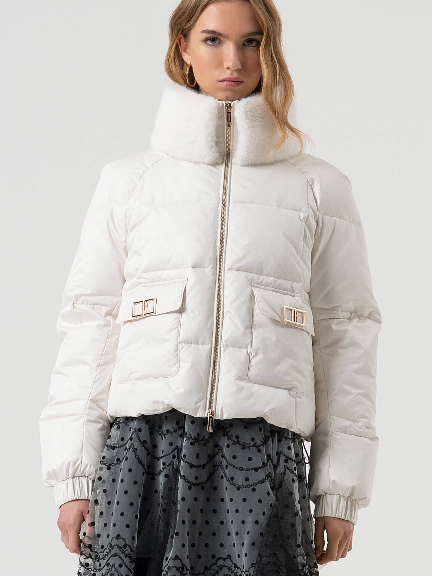 Blusão Acolchoado Oversized