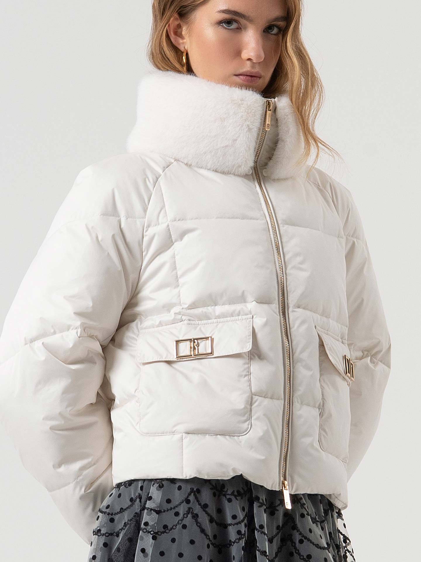 Blusão Acolchoado Oversized