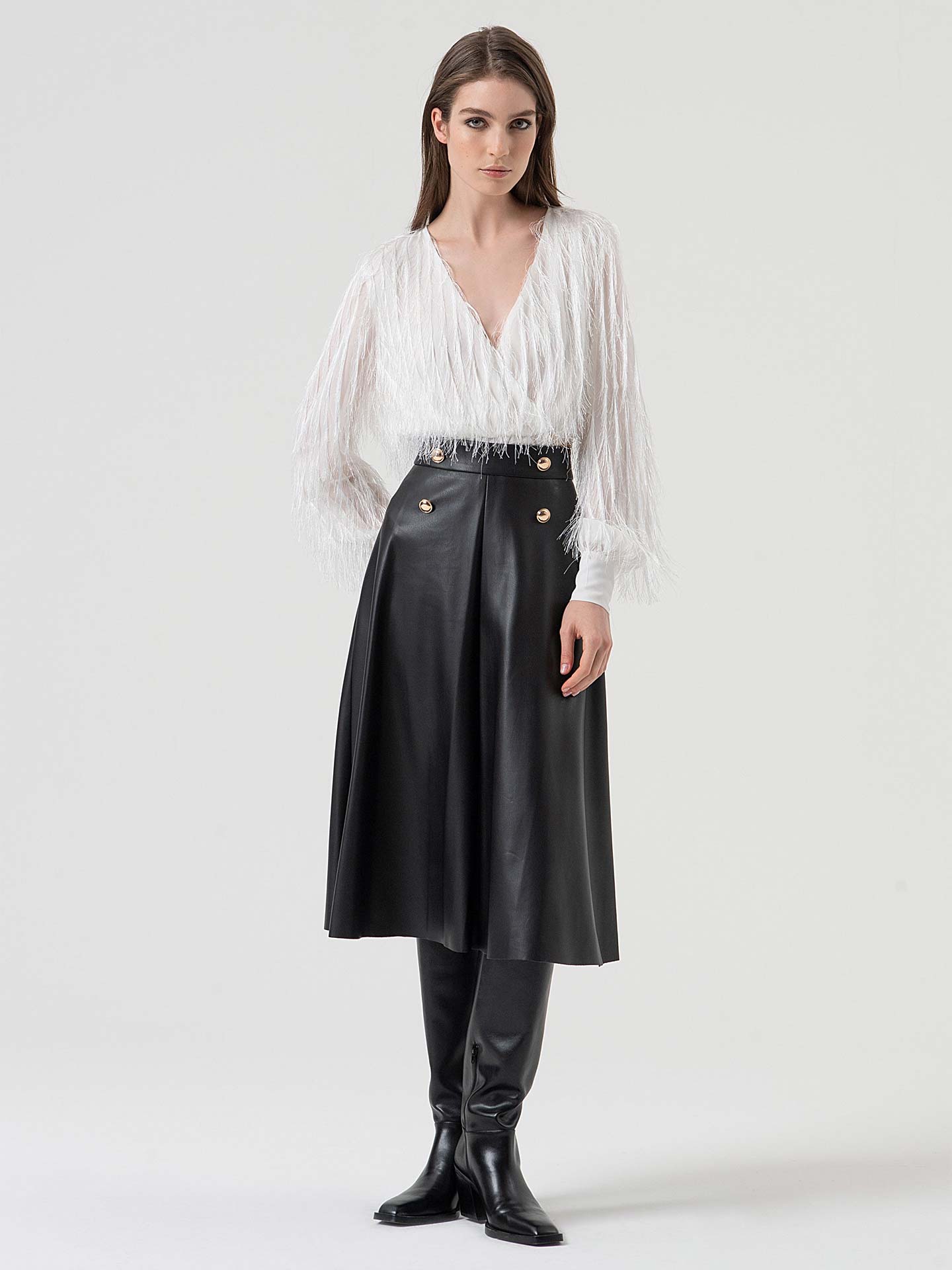 Saia Midi Flared Fit