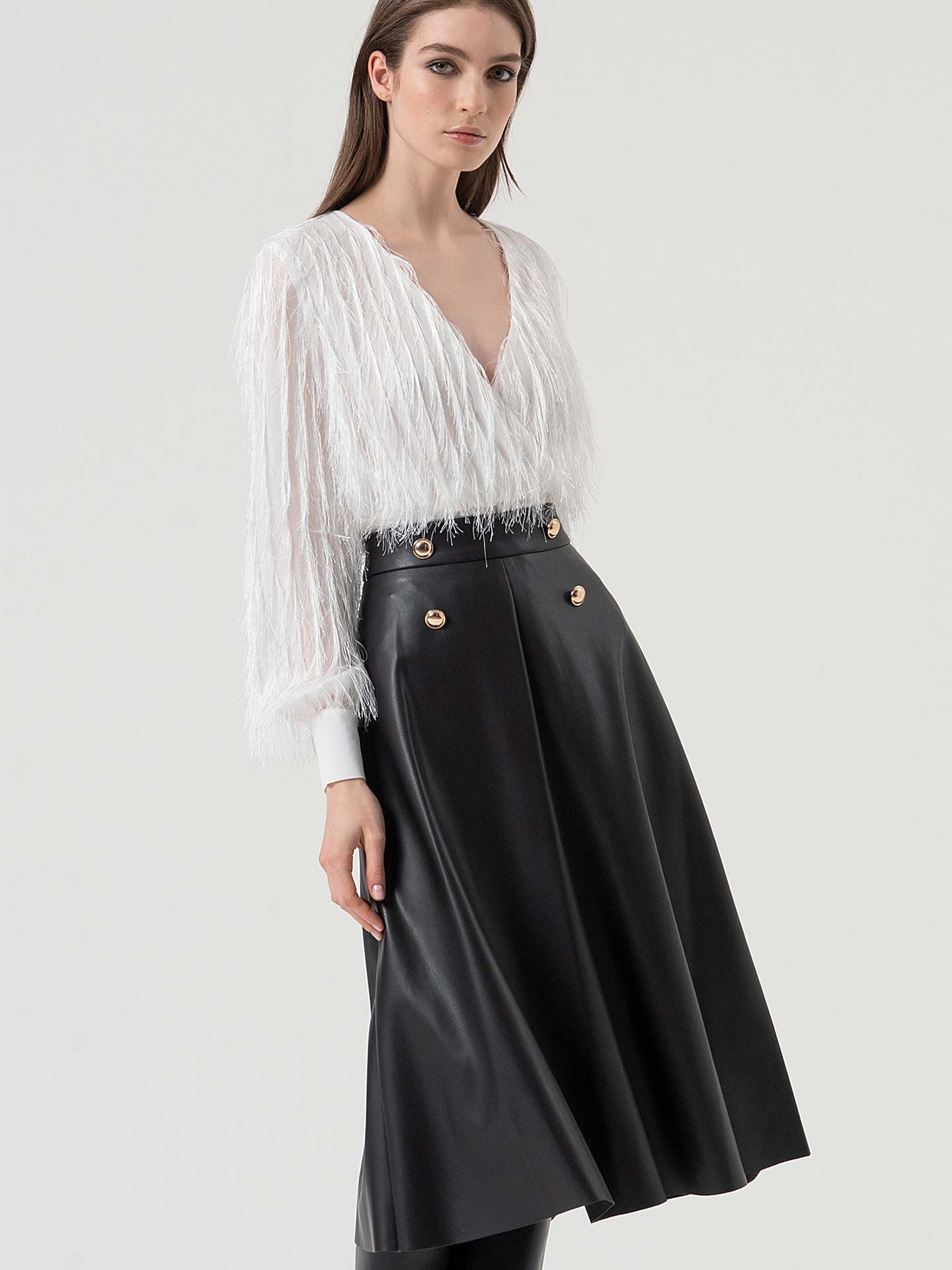 Saia Midi Flared Fit