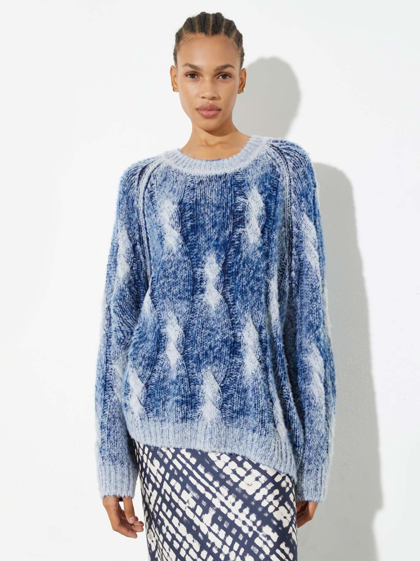 Camisola de Malha Trançada Vigna