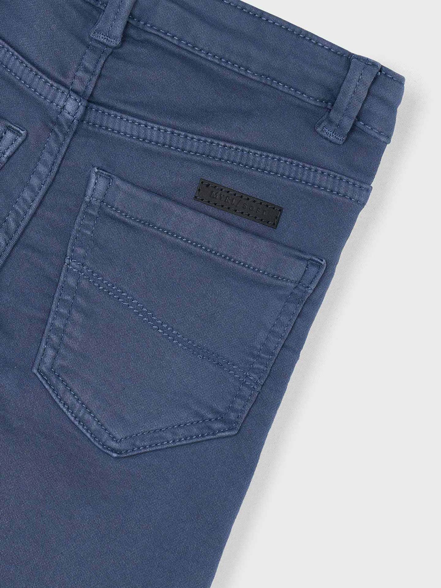 Calças de Ganga Clássicas Regular Fit para Menino com Cintura Ajustável
