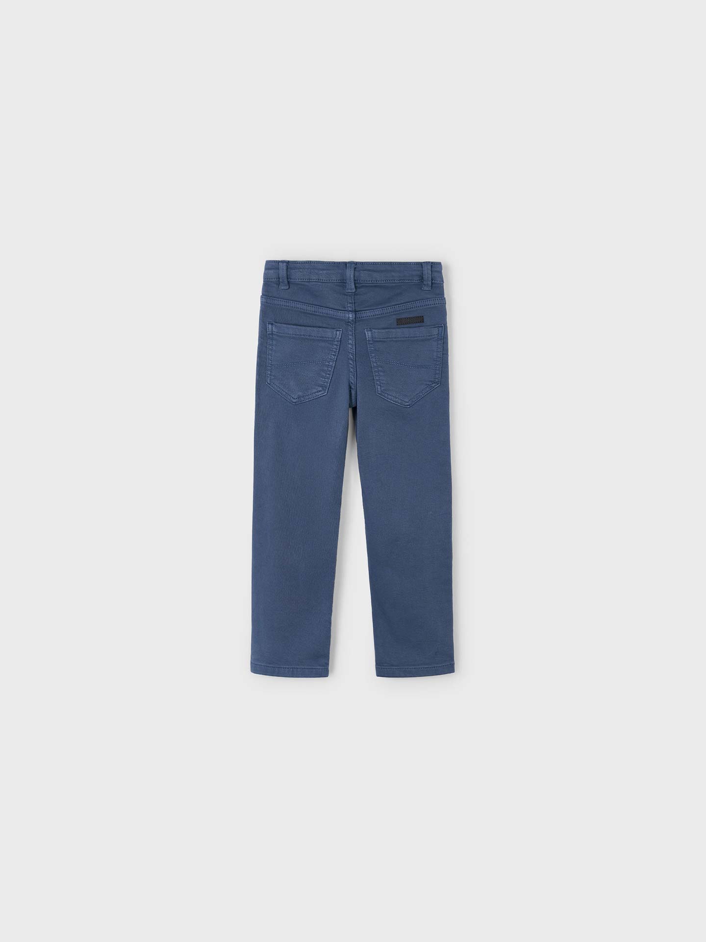 Calças de Ganga Clássicas Regular Fit para Menino com Cintura Ajustável