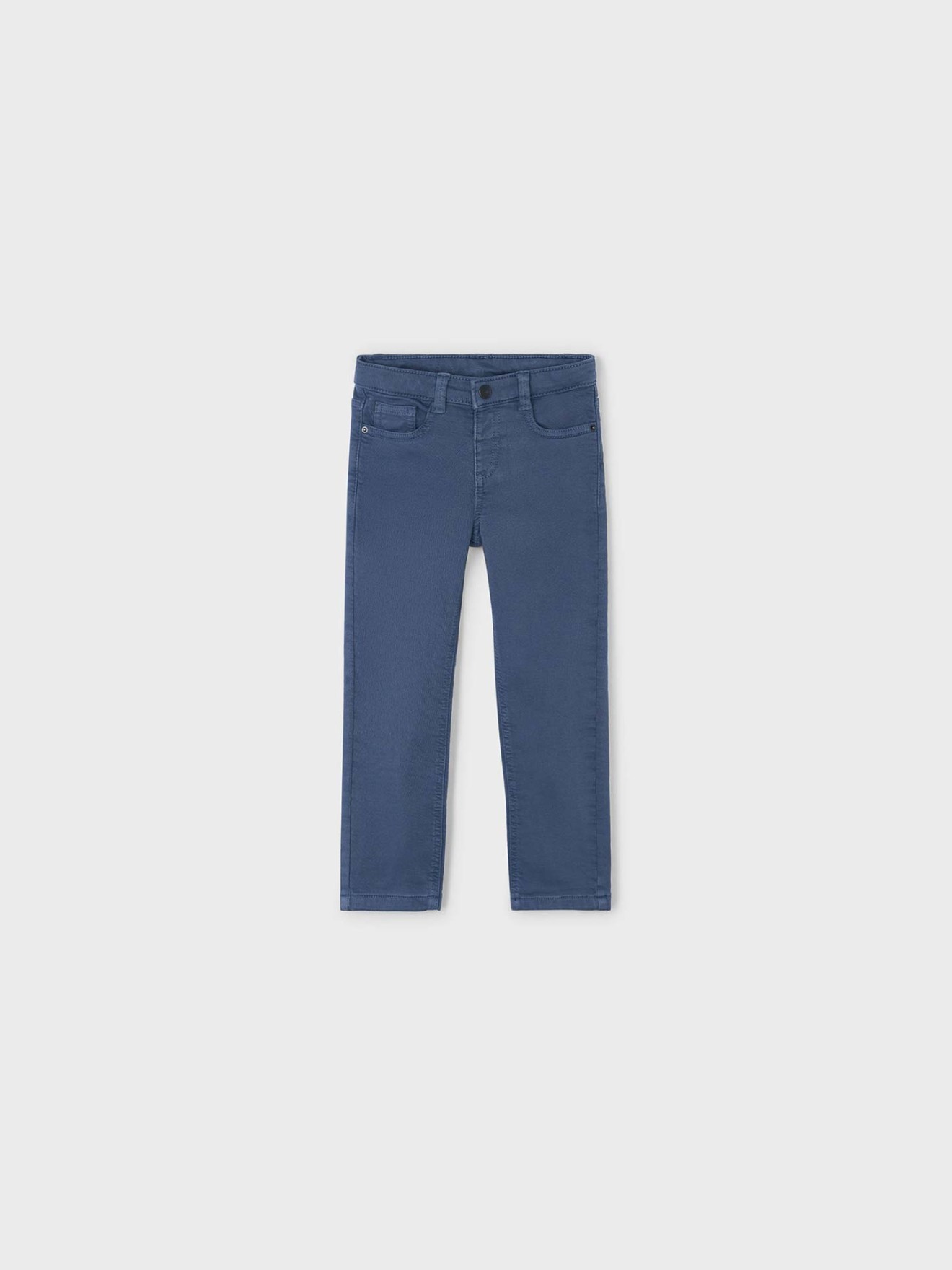 Calças de Ganga Clássicas Regular Fit para Menino com Cintura Ajustável