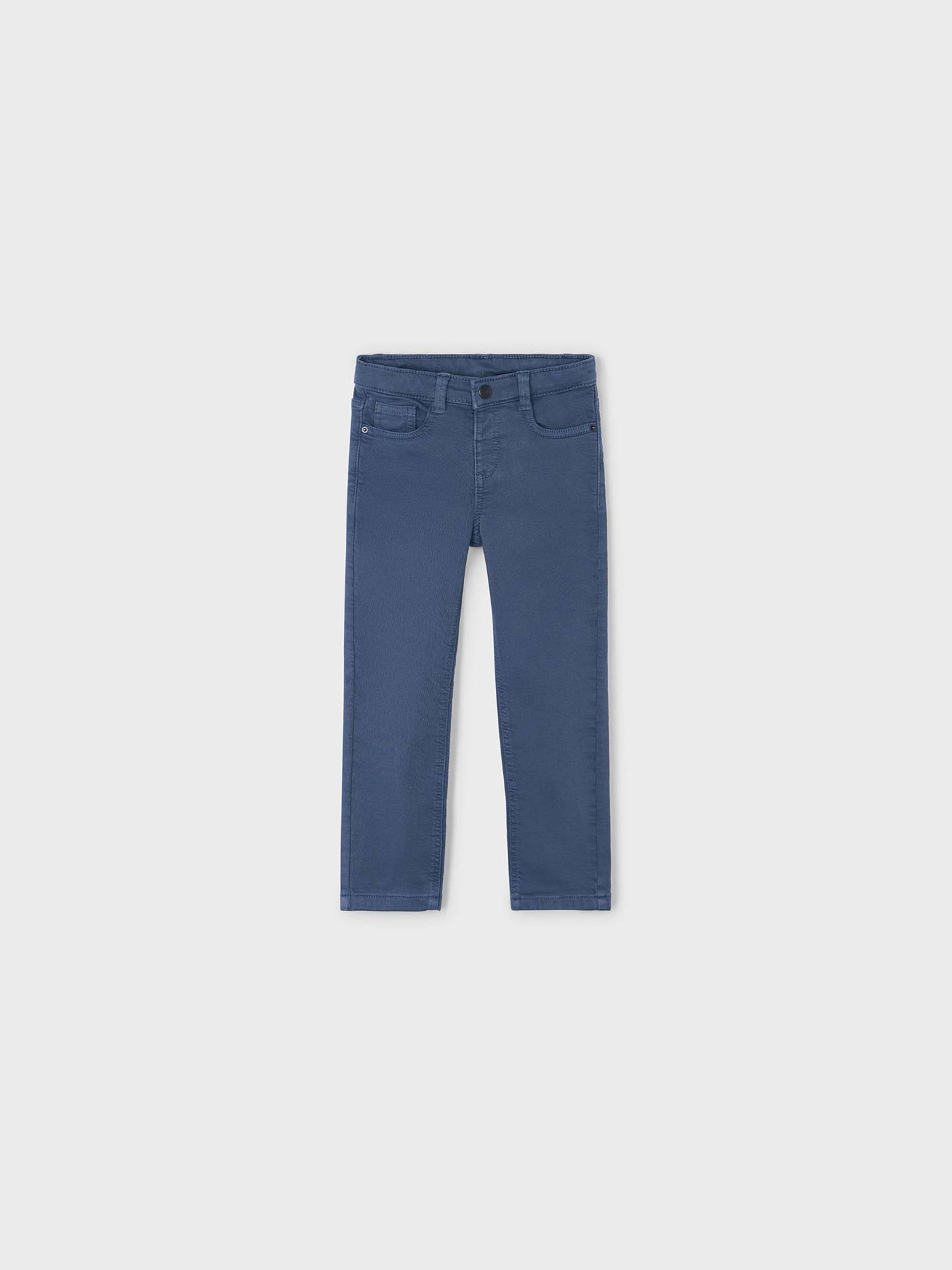 Calças de Ganga Clássicas Regular Fit para Menino com Cintura Ajustável