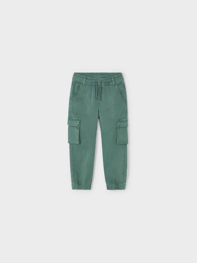 Calças Cargo Slim Fit