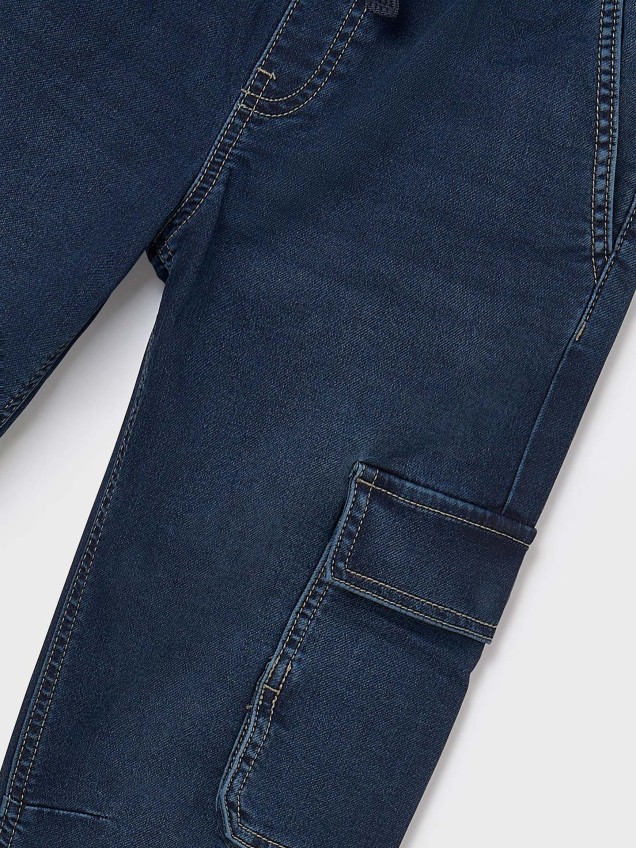 Calças de Ganga Jogger Cargo