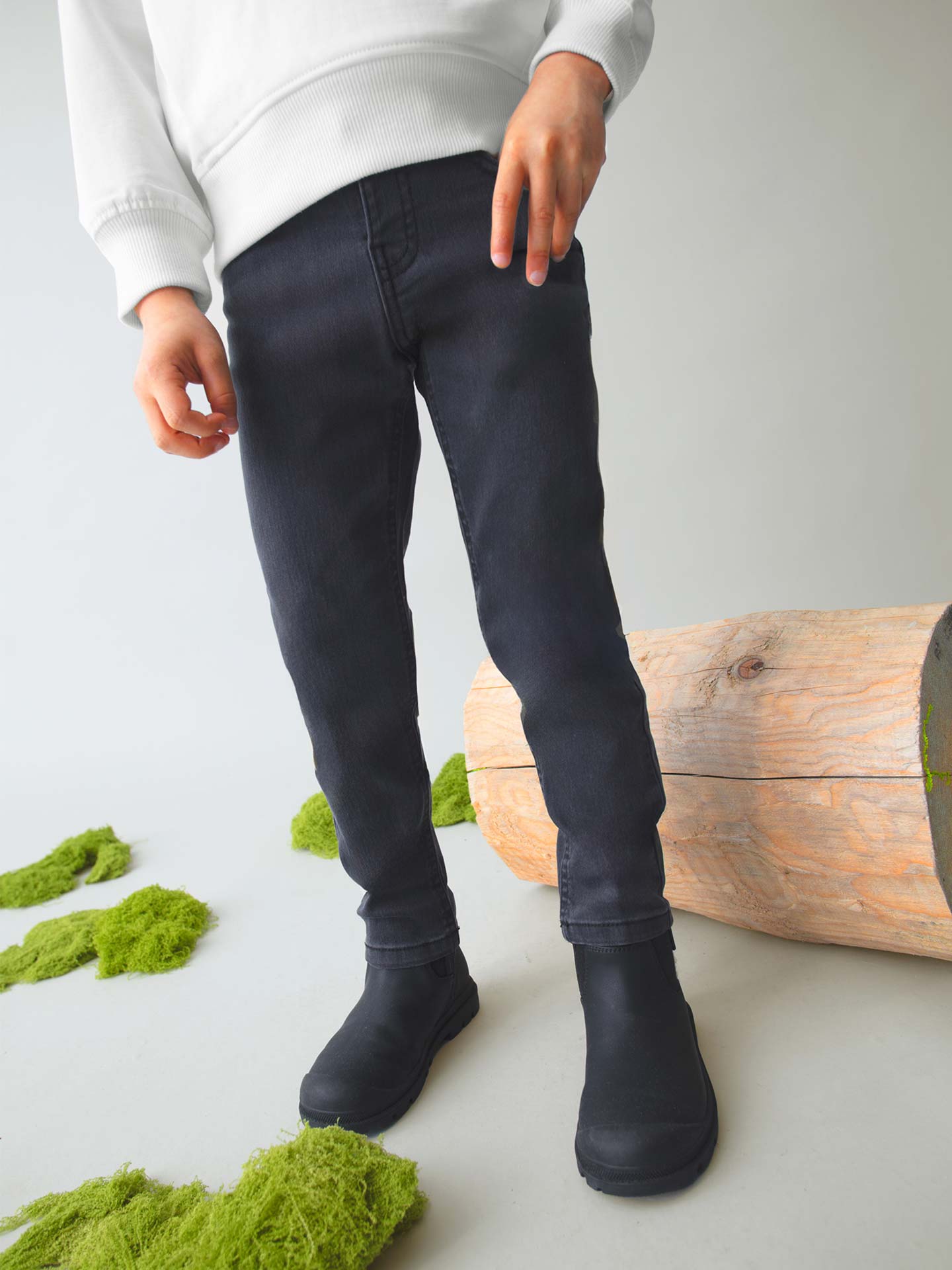 Calças de Ganga Slim Fit