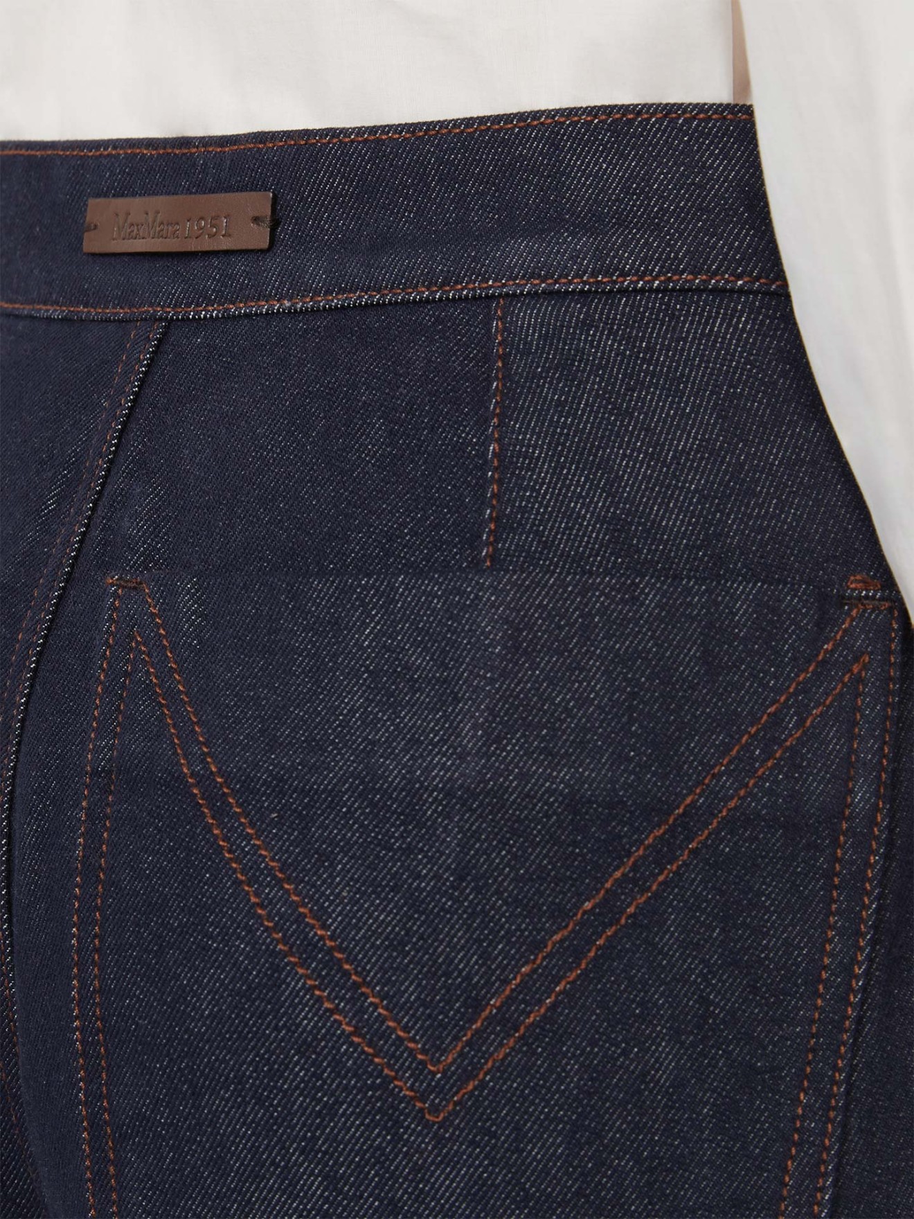Cal�as de Ganga Wide Leg Carmine