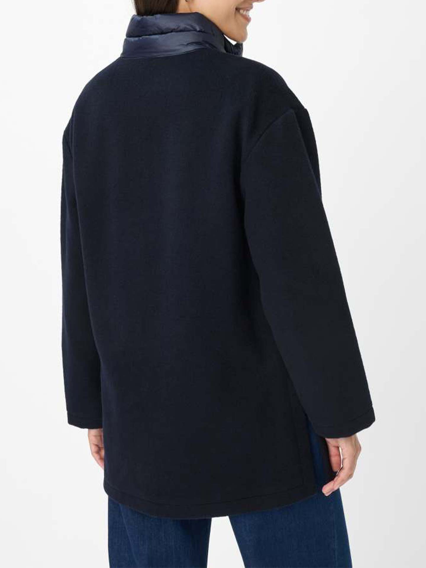 Casaco com Gola Alta