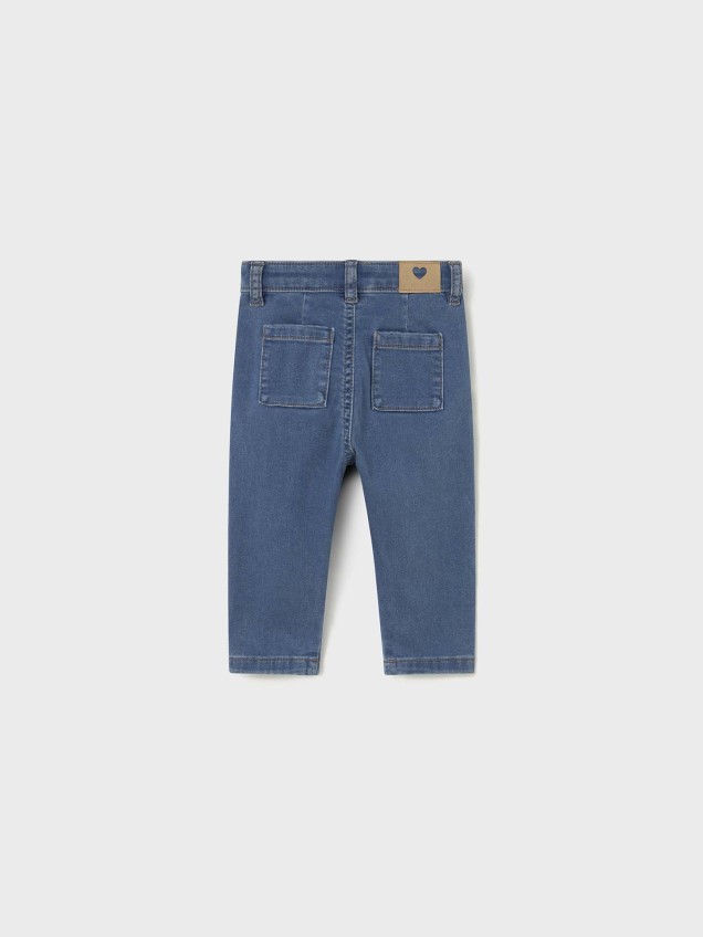 Calças de Ganga com Cintura Elástica