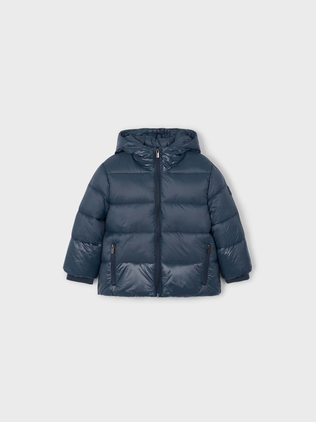 Blusão Acolchoado com Capuz