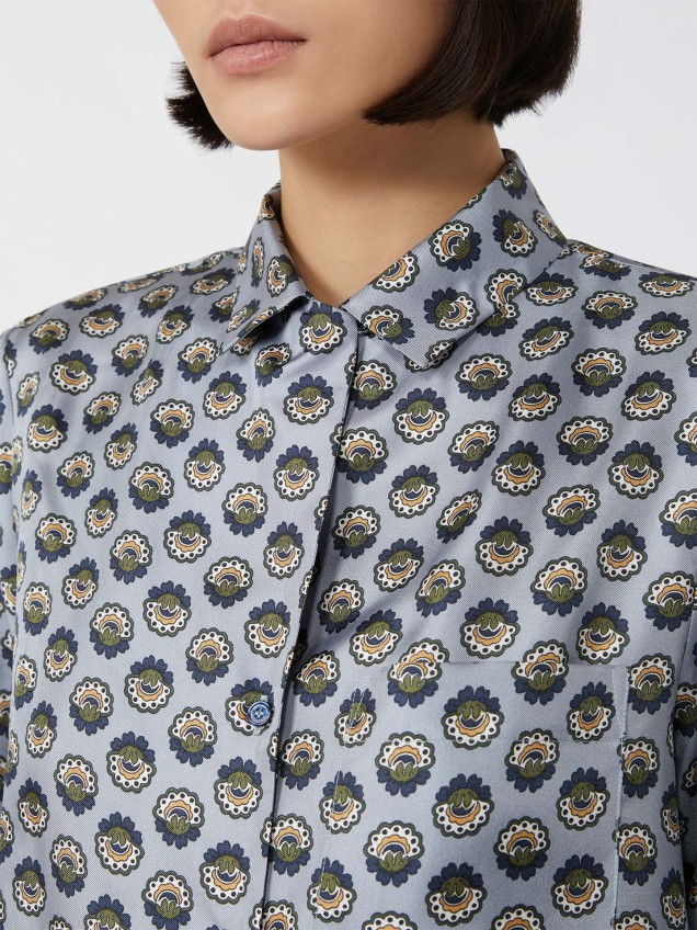 Camisa de Seda Oncia