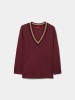 Camisola com Decote em V