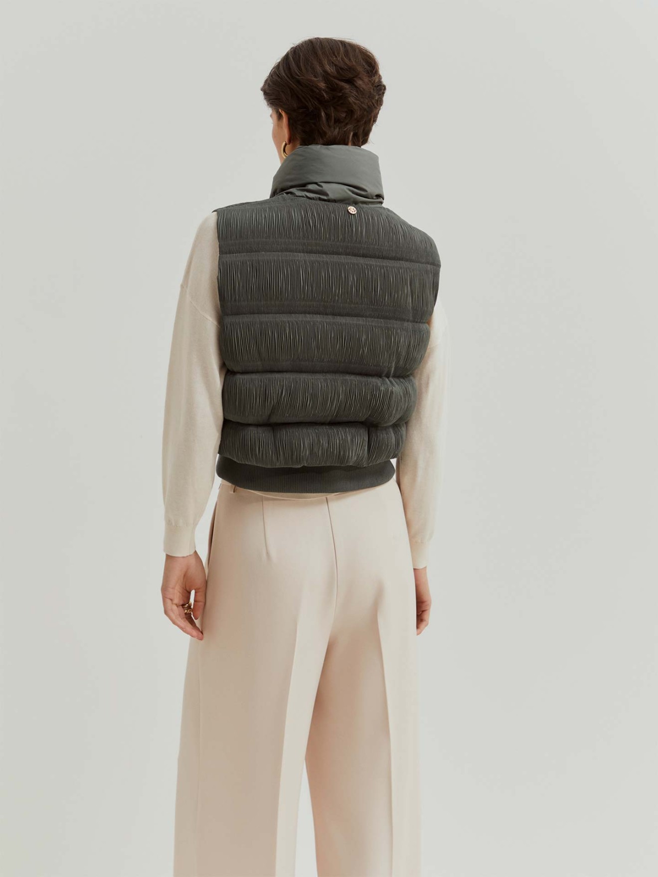 Colete Curto Acolchoado