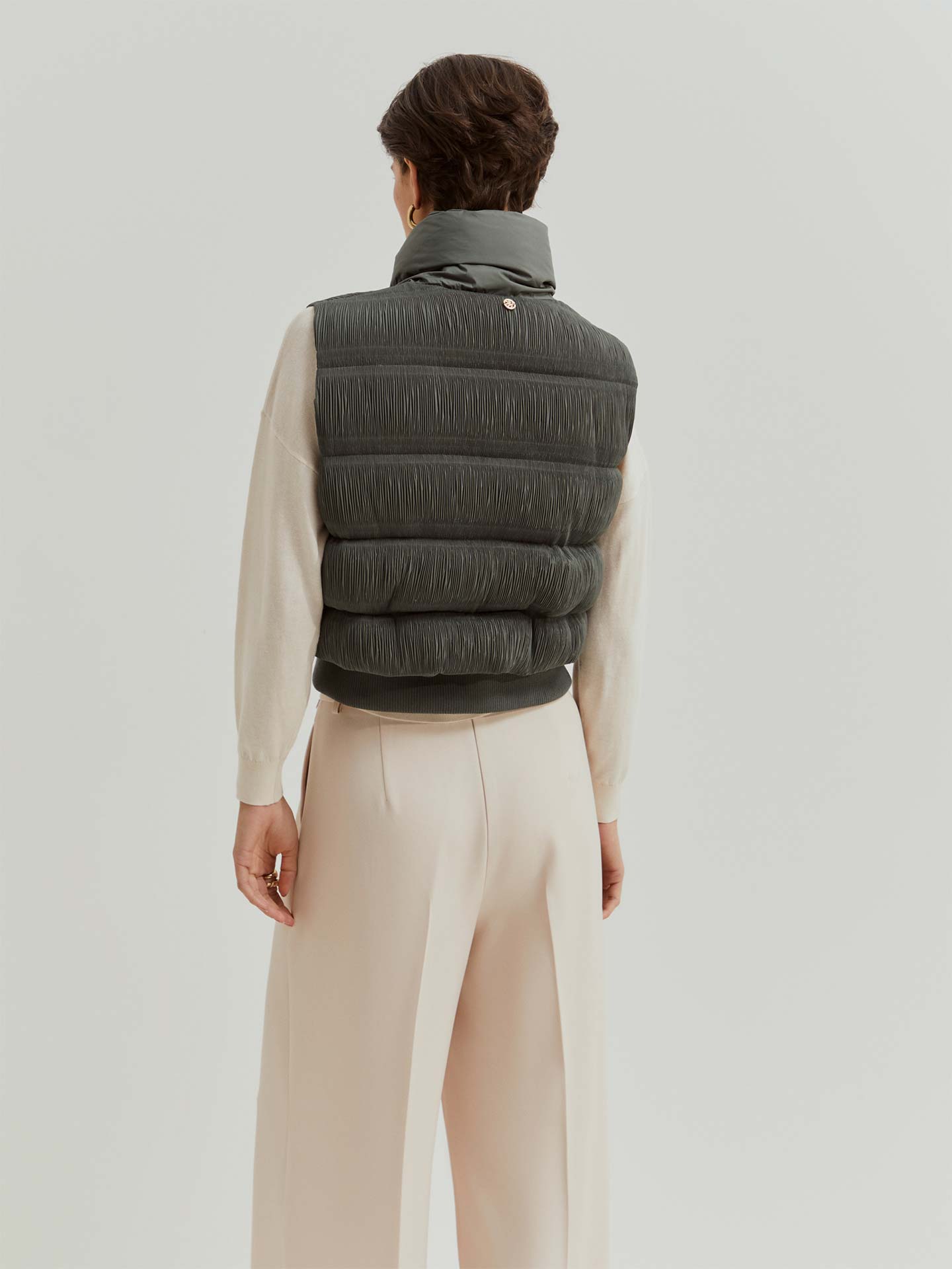 Colete Curto Acolchoado