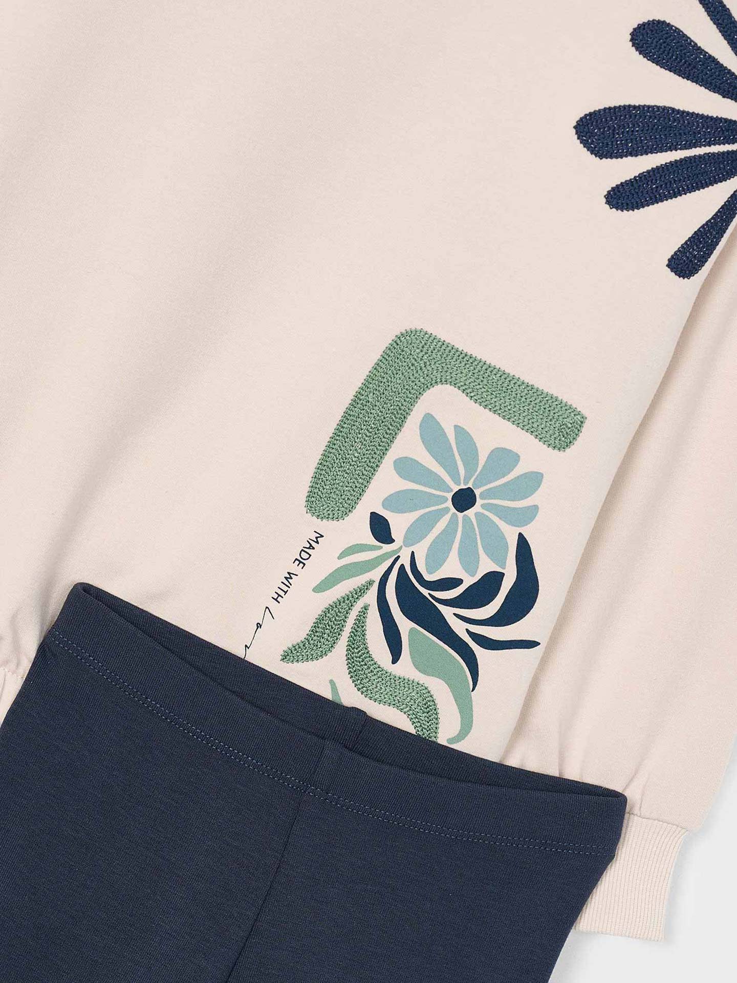 Conjunto de Leggings e Sweatshirt