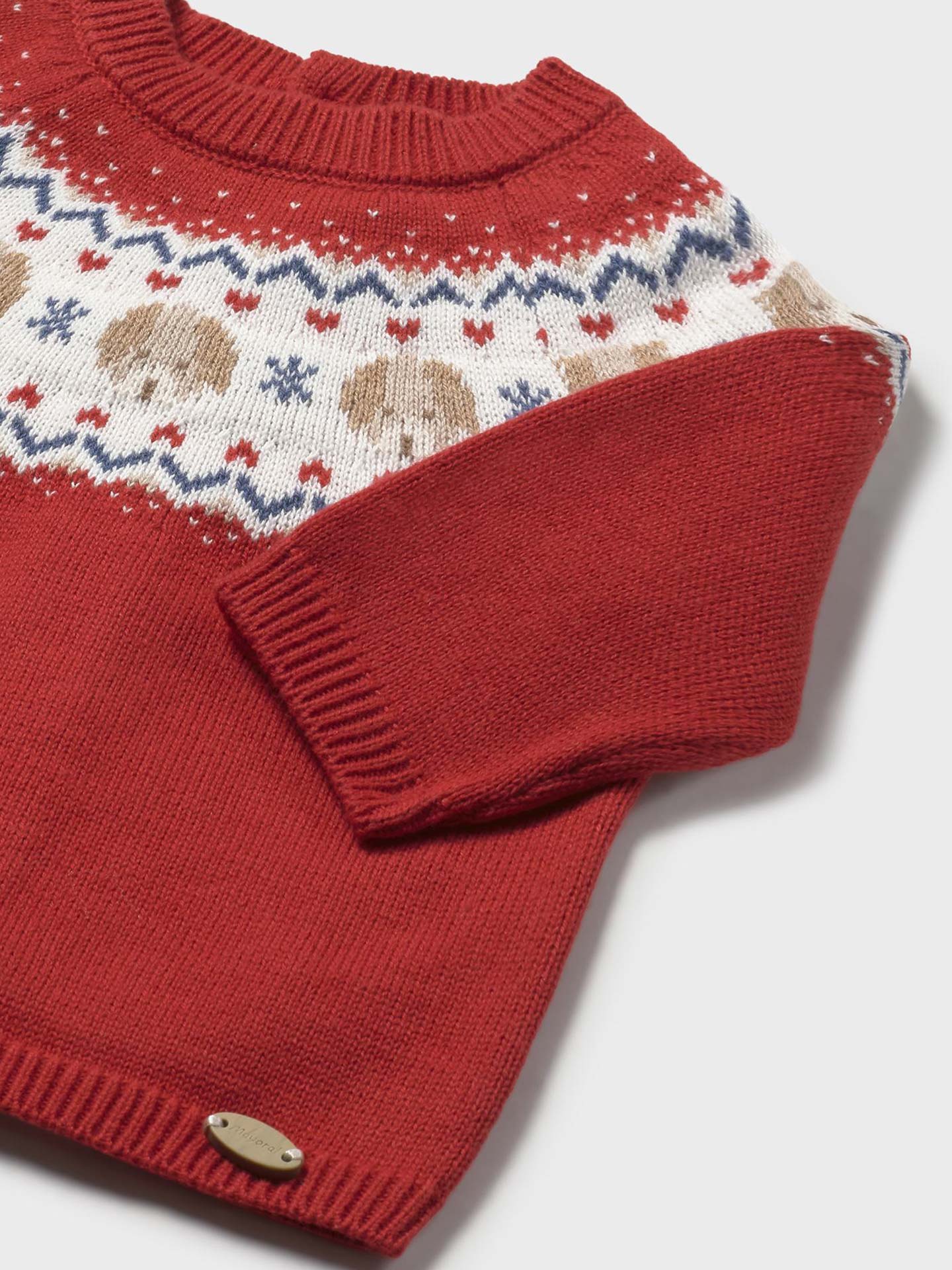 Camisola Tricot com Padrão