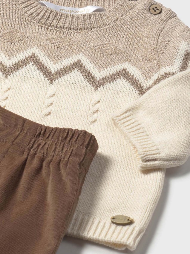 Conjunto de Calças e Camisola