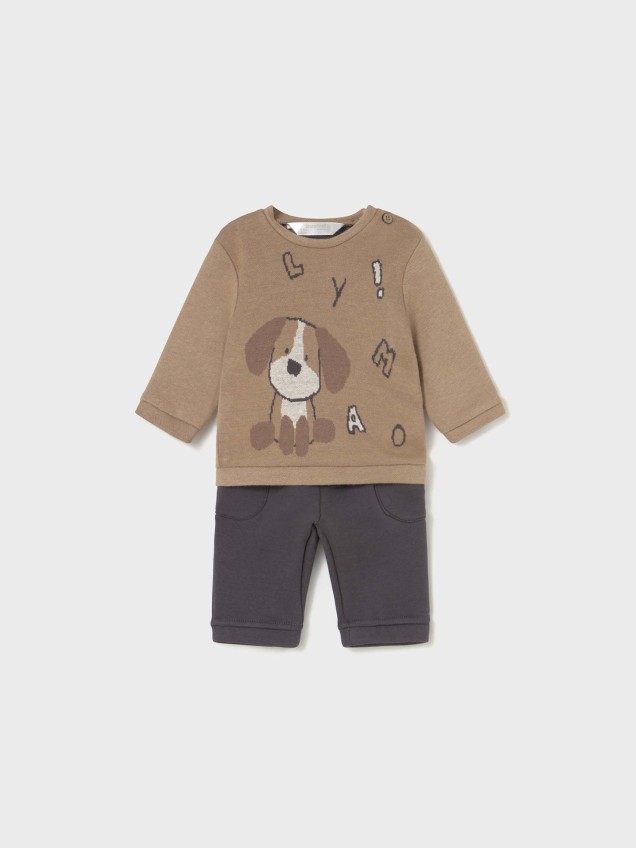 Conjunto de Calas e Sweatshirt