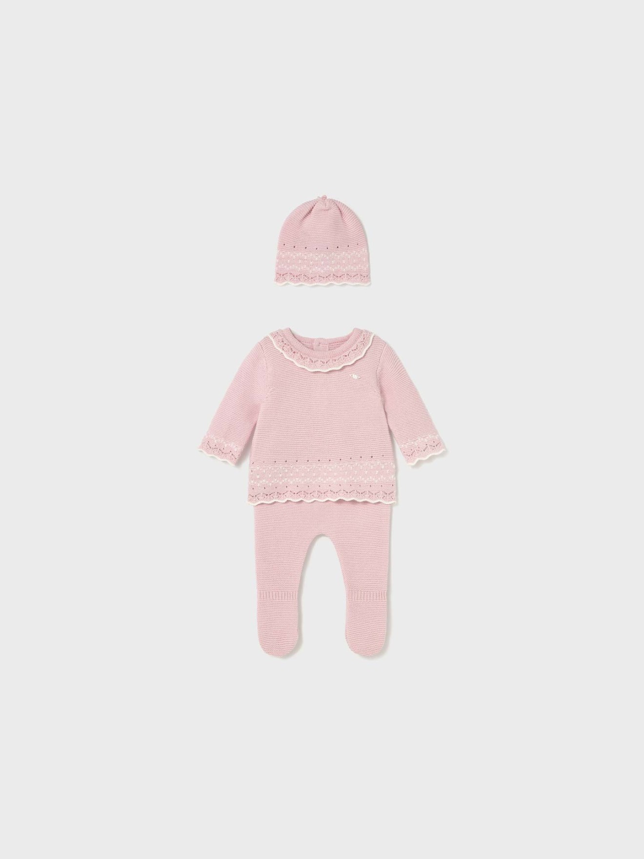 Conjunto de 3 Peas em Malha