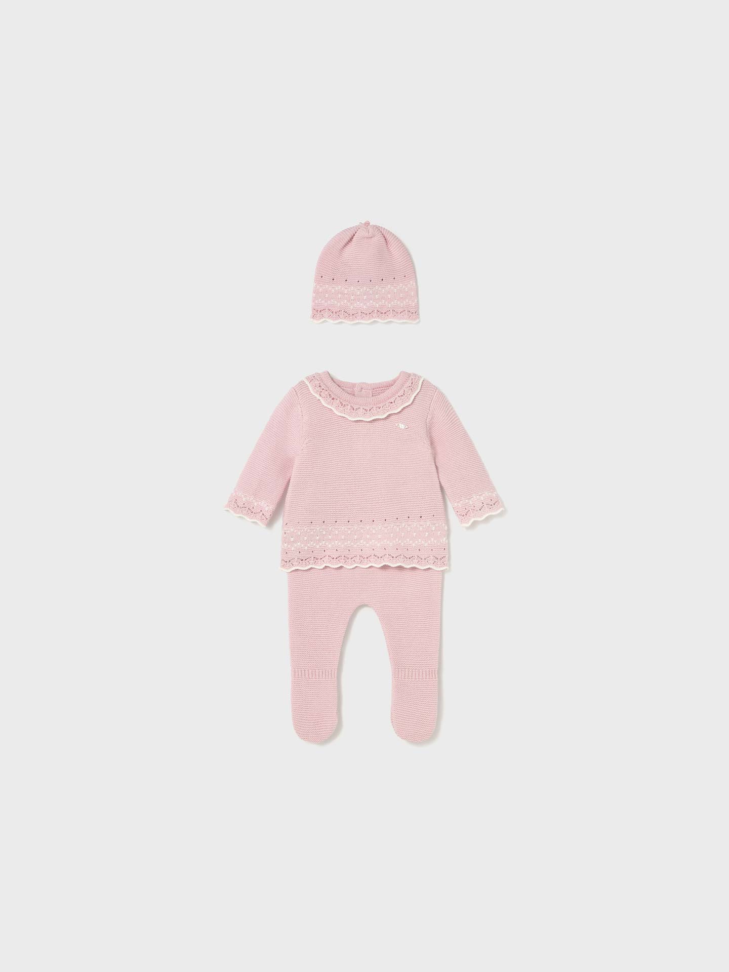 Conjunto de 3 Peças em Malha