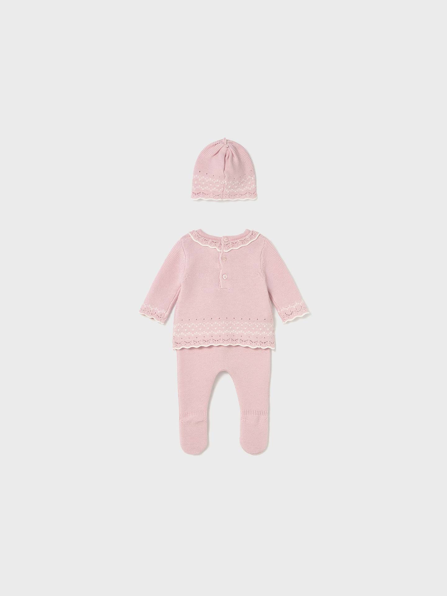 Conjunto de 3 Peças em Malha