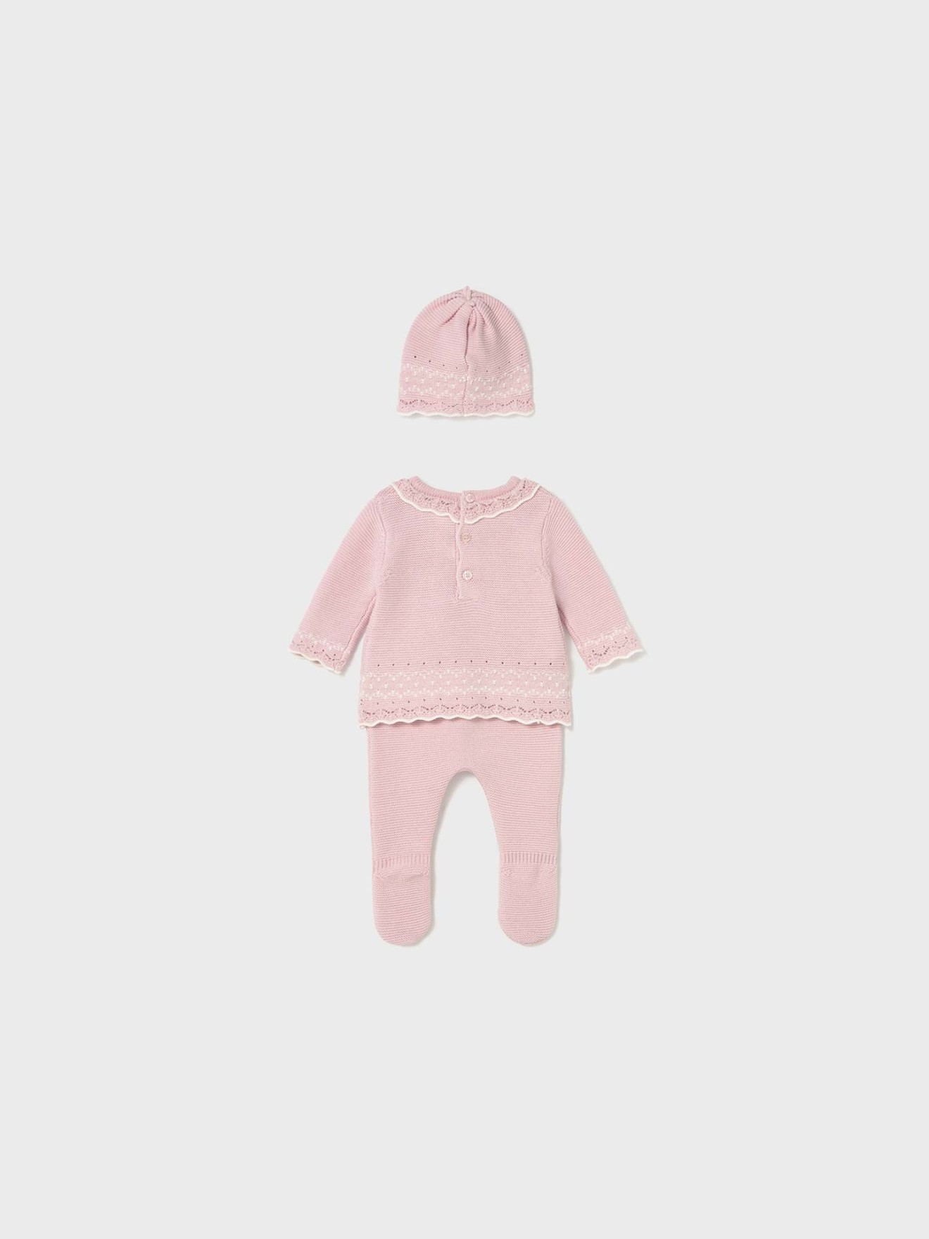 Conjunto de 3 Peas em Malha