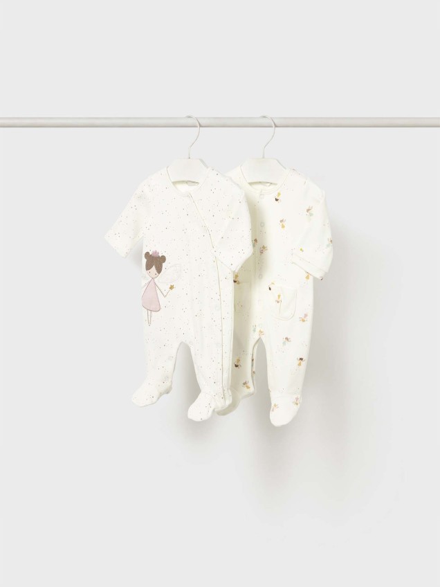 Conjunto 2 Babygrows de Algodo
