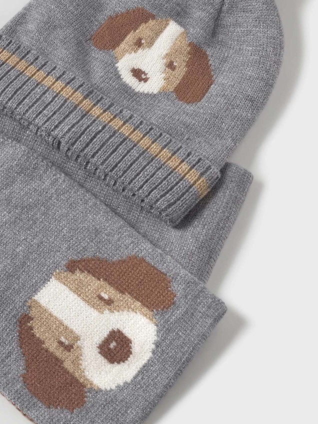 Conjunto Gorro e Cachecol