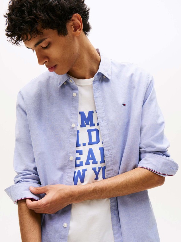 Camisa Oxford Slim Fit