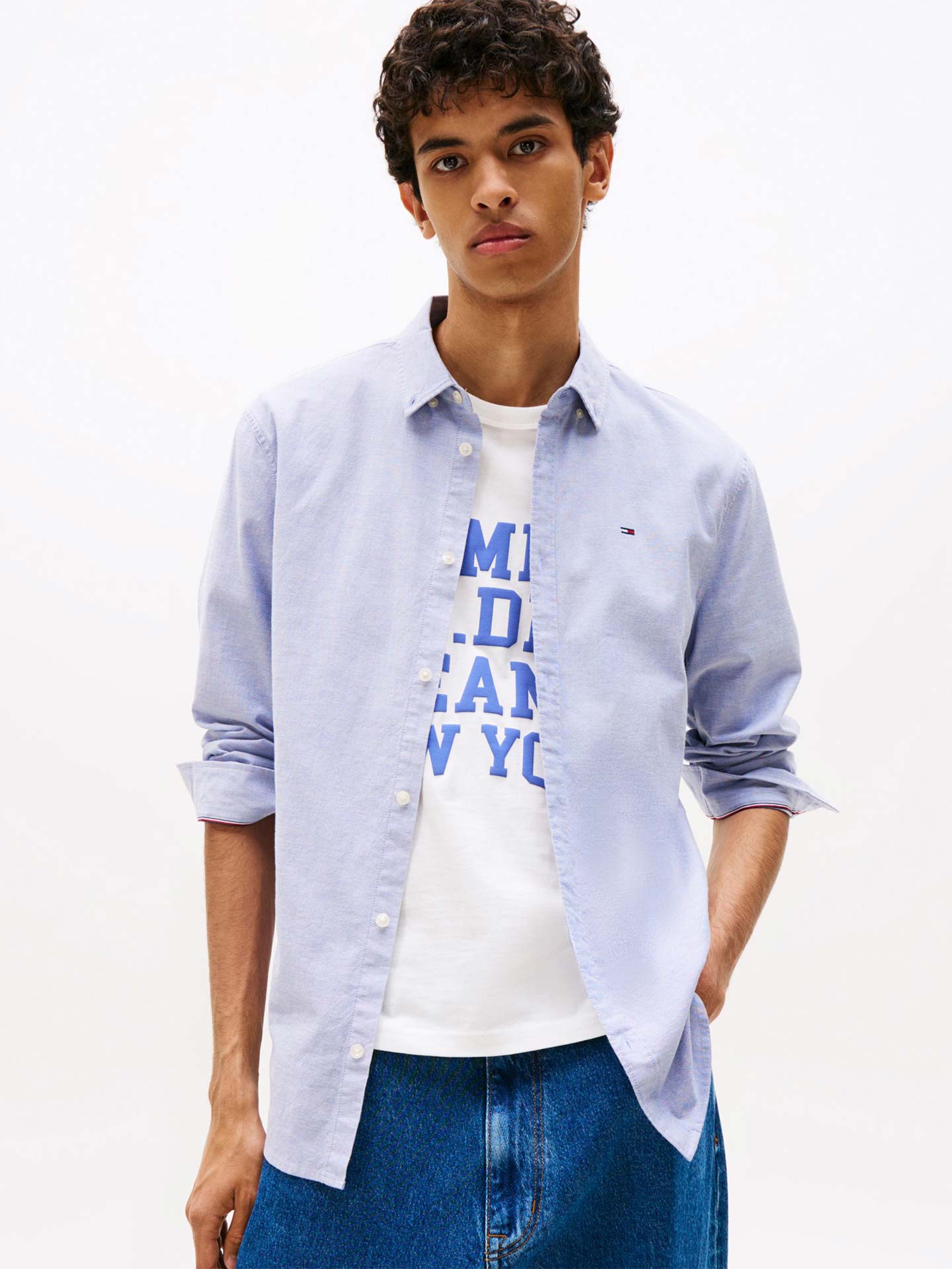 Camisa Oxford Slim Fit