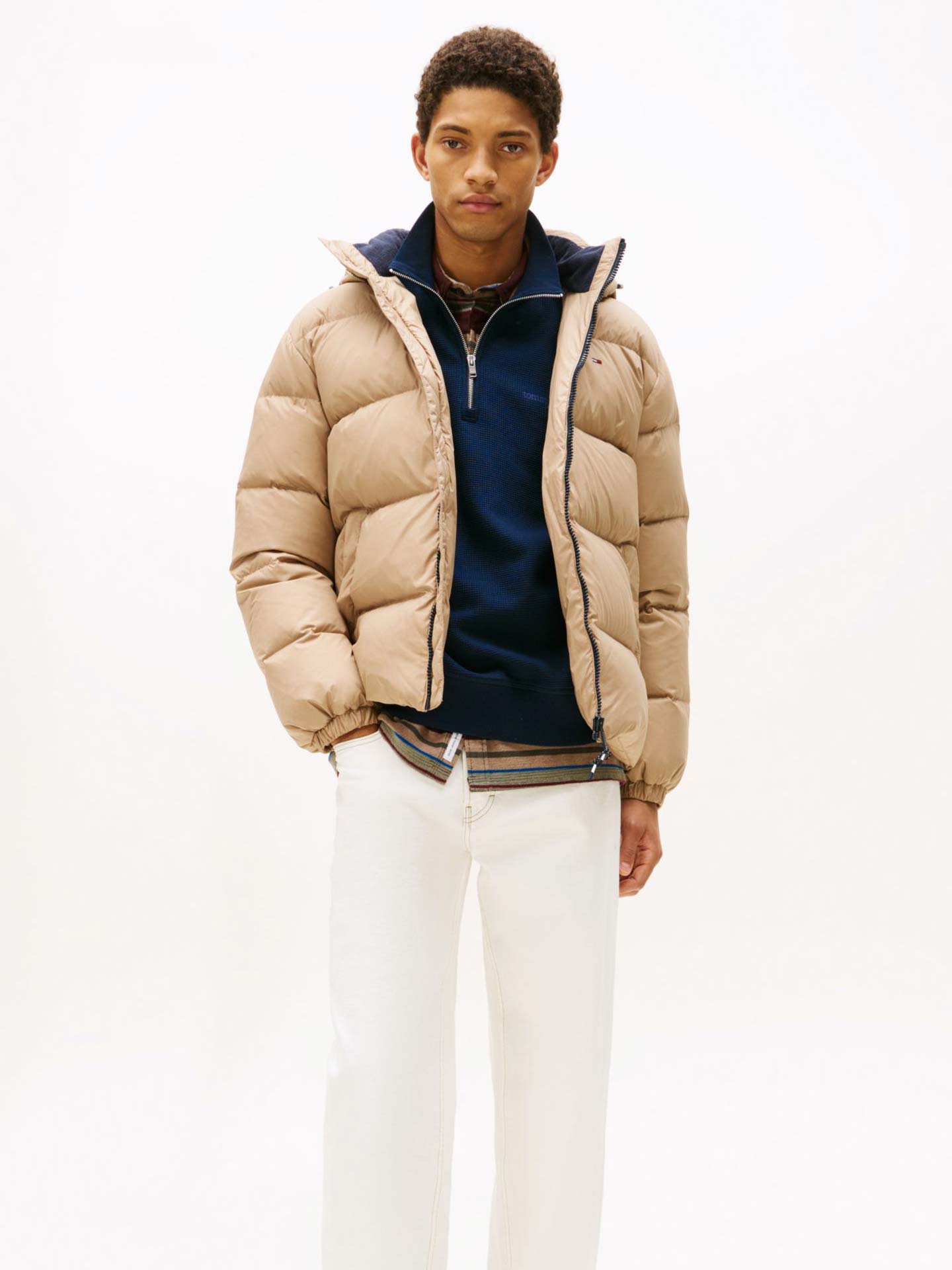 Blusão Acolchoado com Acabamento Impermeável