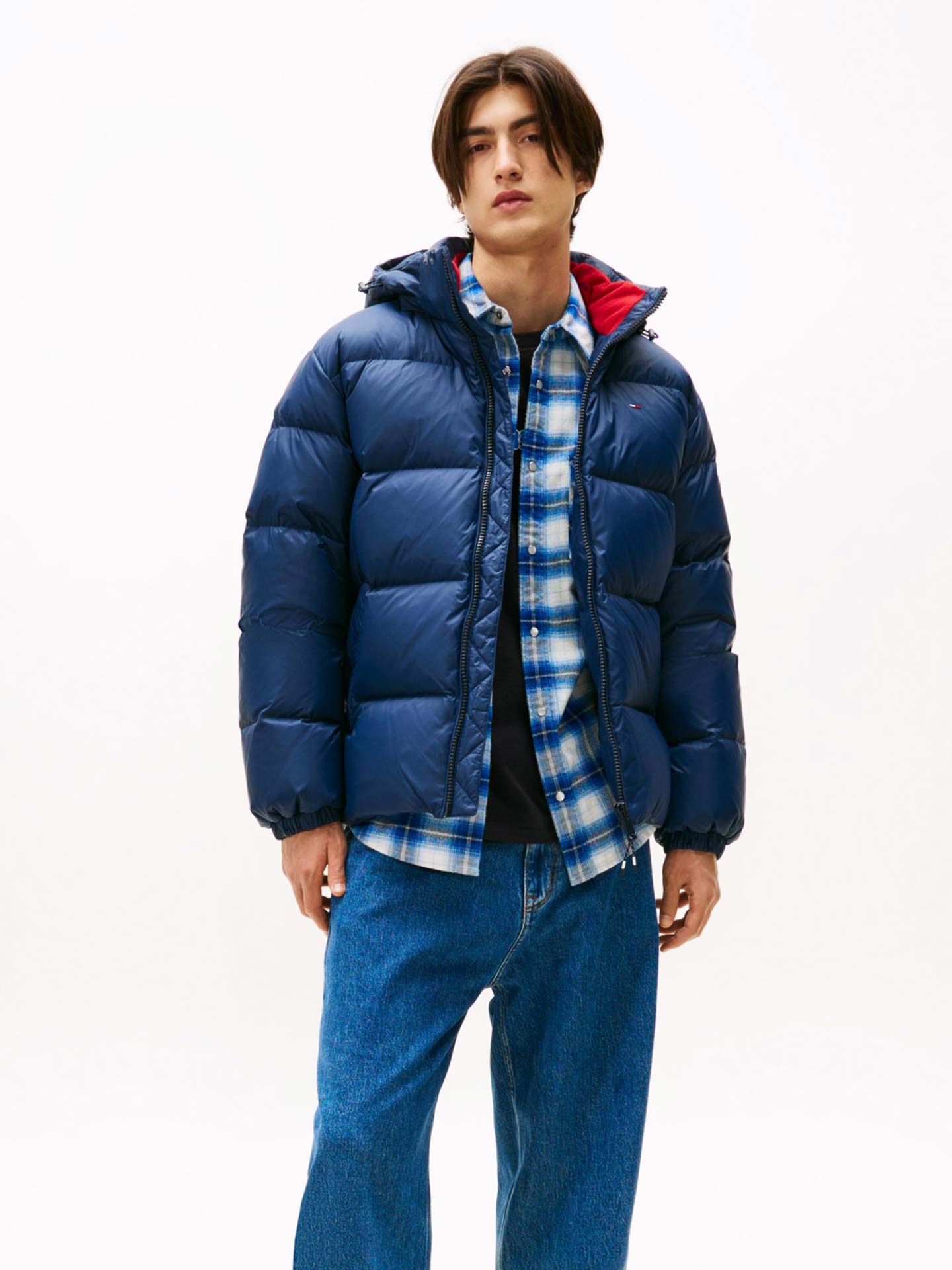 Blusão Acolchoado com Acabamento Impermeável