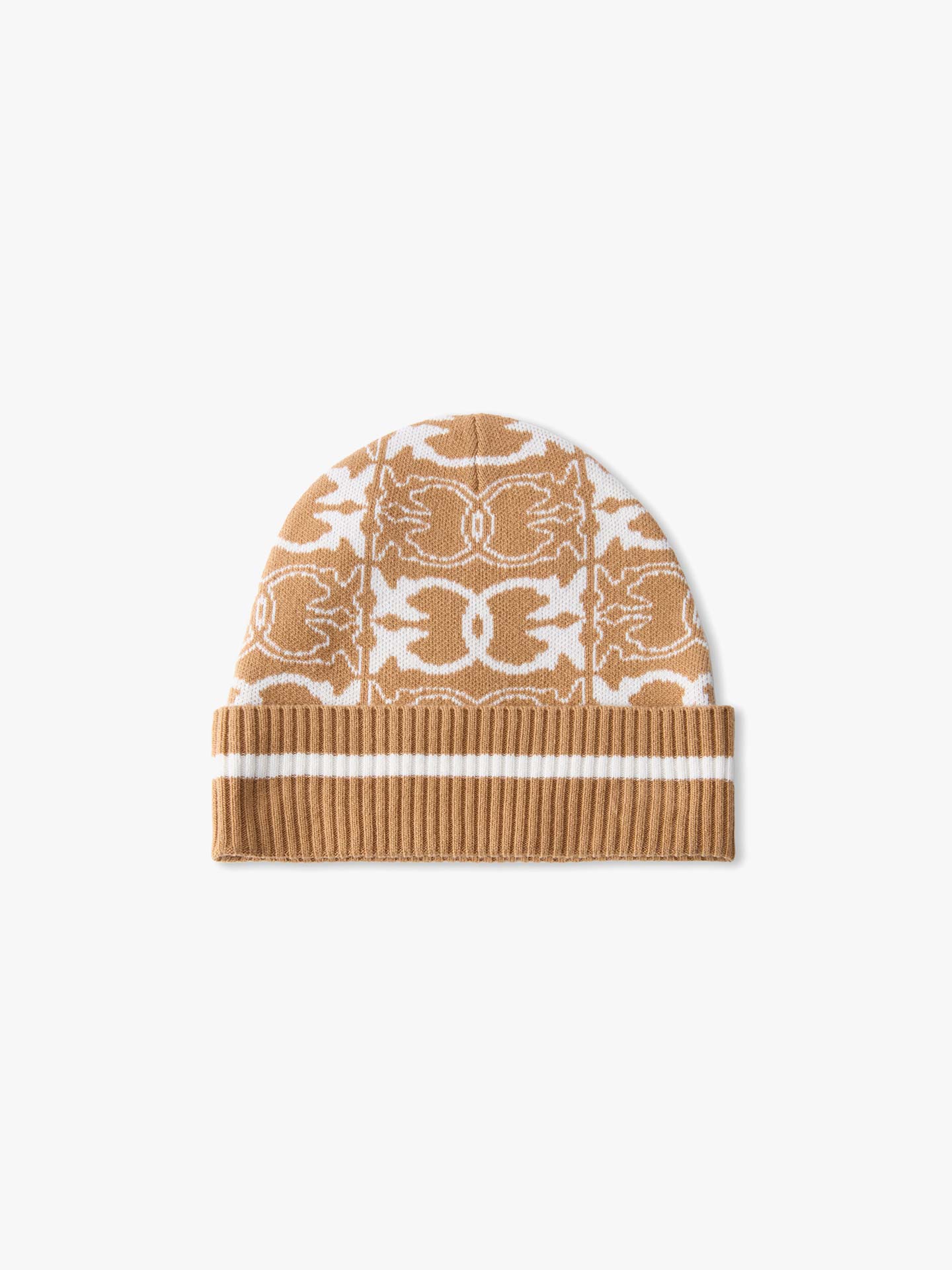 Gorro com Padrão Jacquard